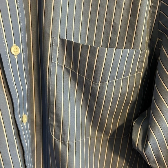 AMERICAN Living Wrinkle Free Button Down Shirt Size 17 - Picture 2 of 6